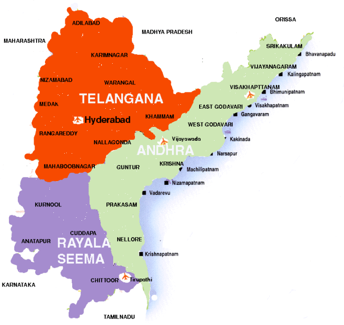 history of Andhra, Telangana